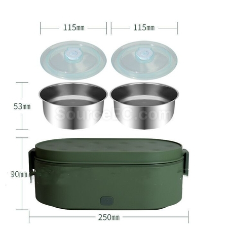 Customization Mini Portable USB Insulated Lunch Box Corporate Gifts
