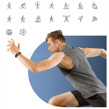 Customization Lumina Activity Tracker Wristband Corporate Gifts