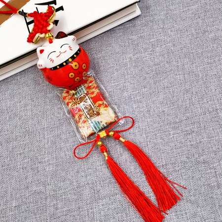 Customization Zhaocai Cat Pendant Corporate Gifts