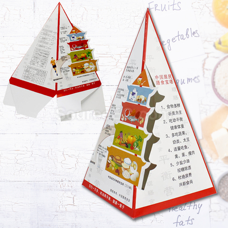 Customization Healthy Eating Food  Pyramid Box Corporate Gifts