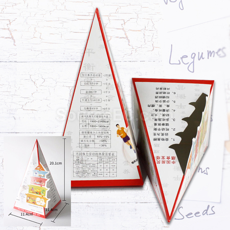 Customization Healthy Eating Food  Pyramid Box Corporate Gifts