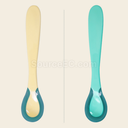 Customization Color Changing Baby Spoon Corporate Gifts