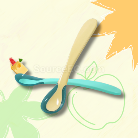 Customization Color Changing Baby Spoon Corporate Gifts