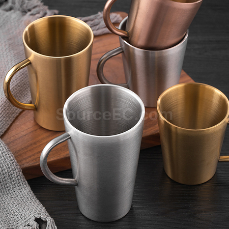 Customization Double Wall Stainless Steel Coffee Cup Corporate Gifts