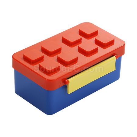 Customization Creative Building Block Double Layer Lunch Box Corporate Gifts