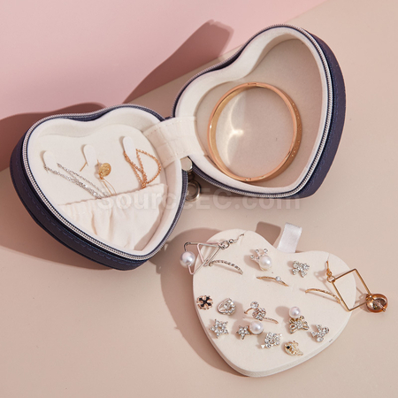 Customization Heart Shaped Jewelry Storage Box Corporate Gifts