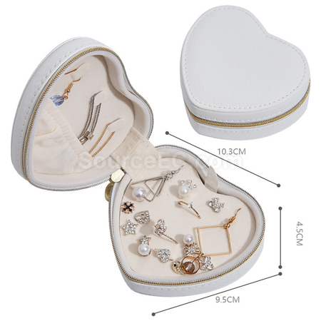Customization Heart Shaped Jewelry Storage Box Corporate Gifts