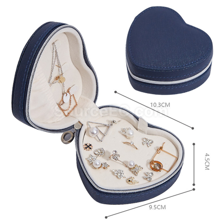 Customization Heart Shaped Jewelry Storage Box Corporate Gifts