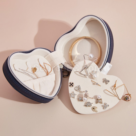 Customization Heart Shaped Jewelry Storage Box Corporate Gifts
