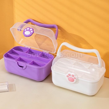 Customization Cute Cat Paw Storage Suitcase Corporate Gifts
