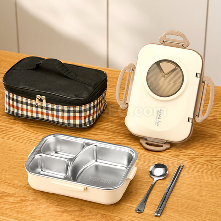 Customization Stainless Steel Multi-layer Insulated Lunch Box Corporate Gifts