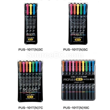 Customization Mitsubishi UNI Double-Ended Fluorescent Marker Corporate Gifts