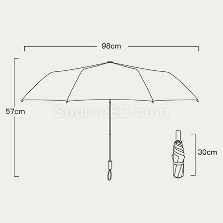 Customization Double Layer Automatic Folding Umbrella Corporate Gifts