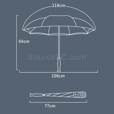 Customization Inverted Umbrella Corporate Gifts