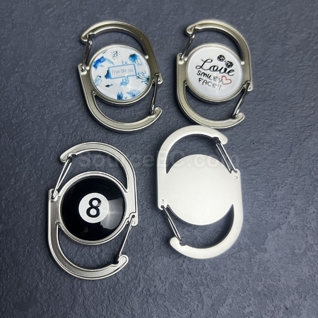 Customization S-Shaped Aluminum Alloy Outdoor Carabiner Corporate Gifts
