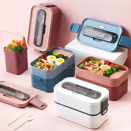 Customization Lunch Box With Tableware Corporate Gifts