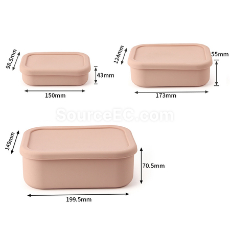 Customization Silicone Lunch Box Corporate Gifts