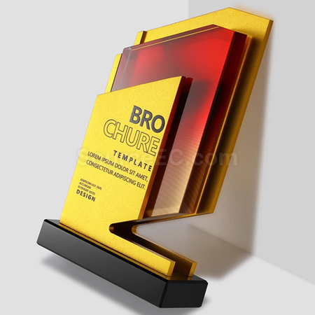 Customization Metal Crystal Trophy Corporate Gifts