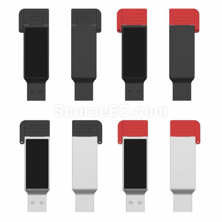 Customization Type-C USB Flash Drive with Lighting Logo Corporate Gifts