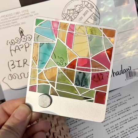 Customization Hollow Glazed Paint Magnet Bookmark Corporate Gifts