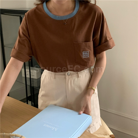 Customization Round Neck T-shirt Corporate Gifts