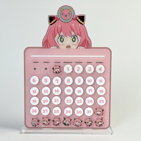 Customization Magnetic Customized Acrylic Calendar Corporate Gifts