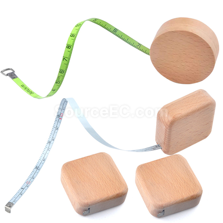 Customization Wooden Pull Measure Ruler Corporate Gifts