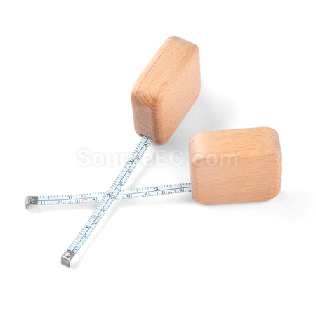 Customization Wooden Pull Measure Ruler Corporate Gifts