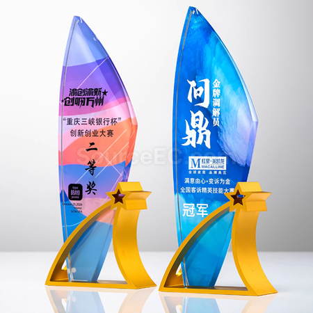 Customization Crystal Trophy Corporate Gifts