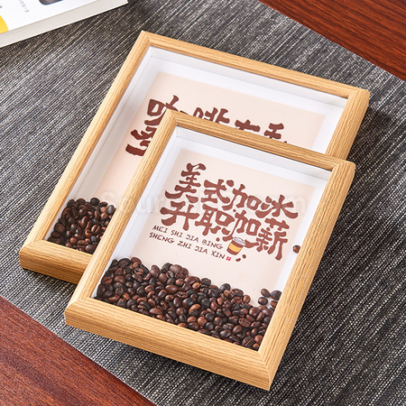 Customization Creative Coffee Beans Photo Frame Corporate Gifts