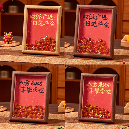 Customization Creative Colored Glaze Ingot Photo Frame Corporate Gifts