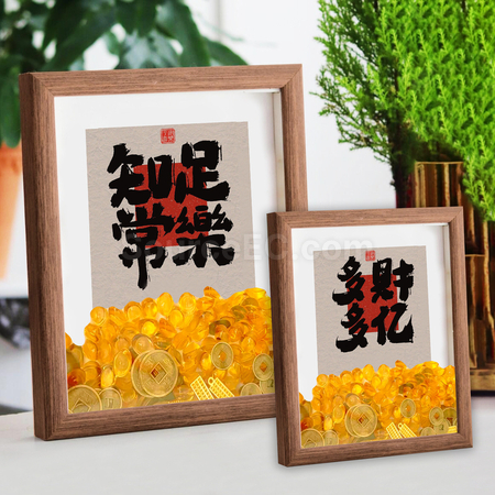 Customization Creative Abacus Colored Glaze Ingot Photo Frame Corporate Gifts
