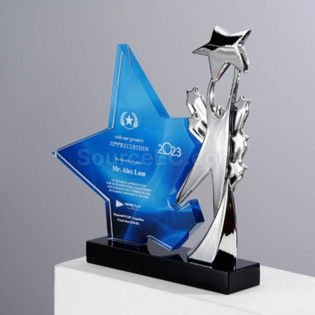 Customization Star Crystal Award Seat Corporate Gifts