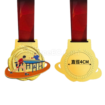 Customization Table Tennis Medals Corporate Gifts