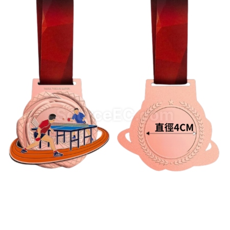 Customization Table Tennis Medals Corporate Gifts