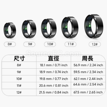 Customization Smart ring heart rate, blood oxygen, sleep monitoring and tracking ring Corporate Gifts