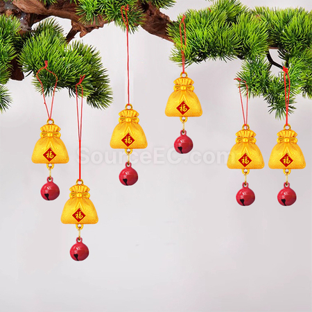 Customization Lucky Bag Bell Pendant Corporate Gifts