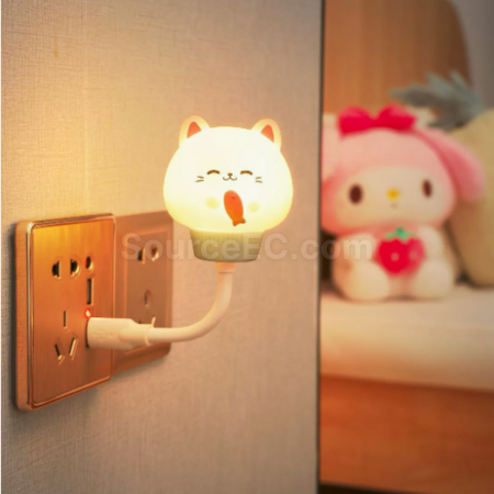 Customization Intelligent voice control, voice controlled night light, USB plug in Corporate Gifts