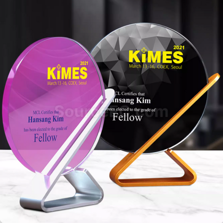 Customization Metal Crystal Trophy Corporate Gifts
