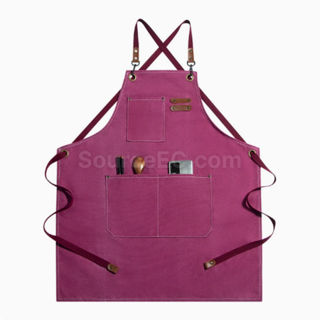 Customization Cross tied denim apron Corporate Gifts