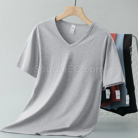 Customization Modal V-neck T-shirt Corporate Gifts