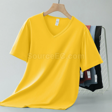 Customization Modal V-neck T-shirt Corporate Gifts