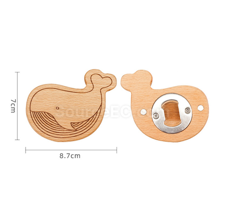 Customization Wooden Bottle Opener Corporate Gifts