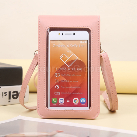 Customization PU Wallet With Touch Phone Bag Corporate Gifts