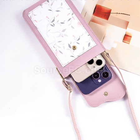 Customization PU Wallet With Touch Phone Bag Corporate Gifts