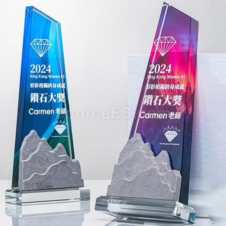 Customization Marble Crystal Award Seat Corporate Gifts