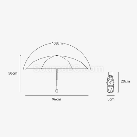 Customization Double Layer Folding Umbrella Corporate Gifts