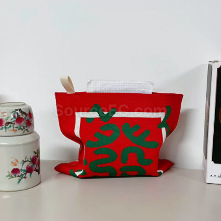 Customization Knitted tissue bag Corporate Gifts