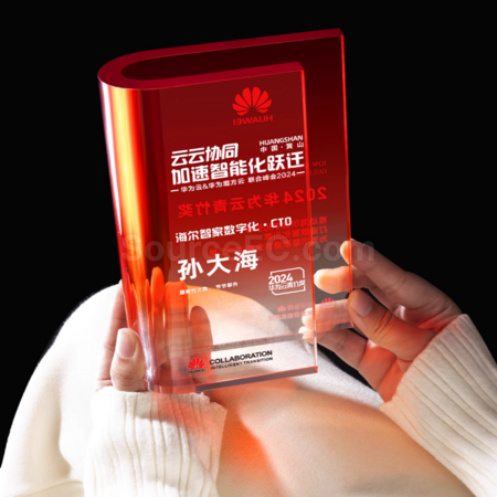 Customization Acrylic Trophy Corporate Gifts