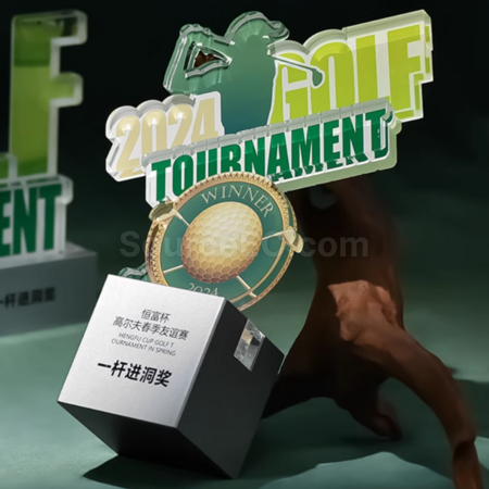 Customization Golf Trophy Corporate Gifts